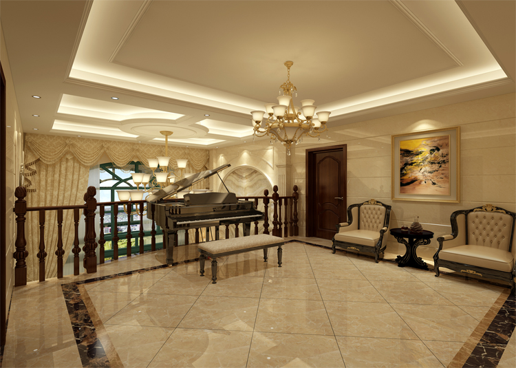 簡約歐式風格別墅裝修設(shè)計效果圖-雅寶名門世家別墅360平米-別墅二樓平臺裝修設(shè)計 簡約歐式風格別墅裝修設(shè)計效果圖-雅寶名門世家別墅360平米-別墅二樓平臺裝修設(shè)計