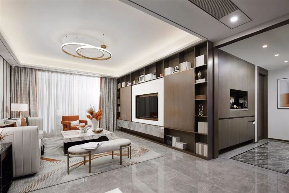 佛山市碧桂園南海悅城現(xiàn)代簡約風(fēng)格四居室裝修案例