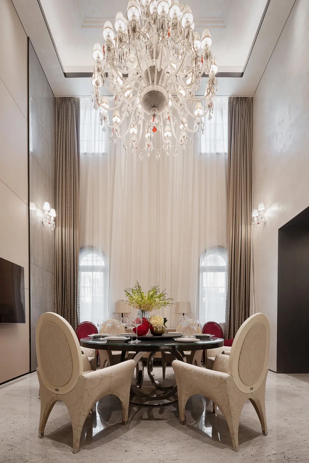 簡歐風(fēng)格家裝設(shè)計(jì)別墅裝修效果圖-餐廳 簡歐風(fēng)格家裝設(shè)計(jì)別墅裝修效果圖-餐廳