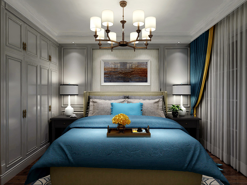 裝修公司簡美風(fēng)格室內(nèi)裝修效果圖-臥室 裝修公司簡美風(fēng)格室內(nèi)裝修效果圖-臥室