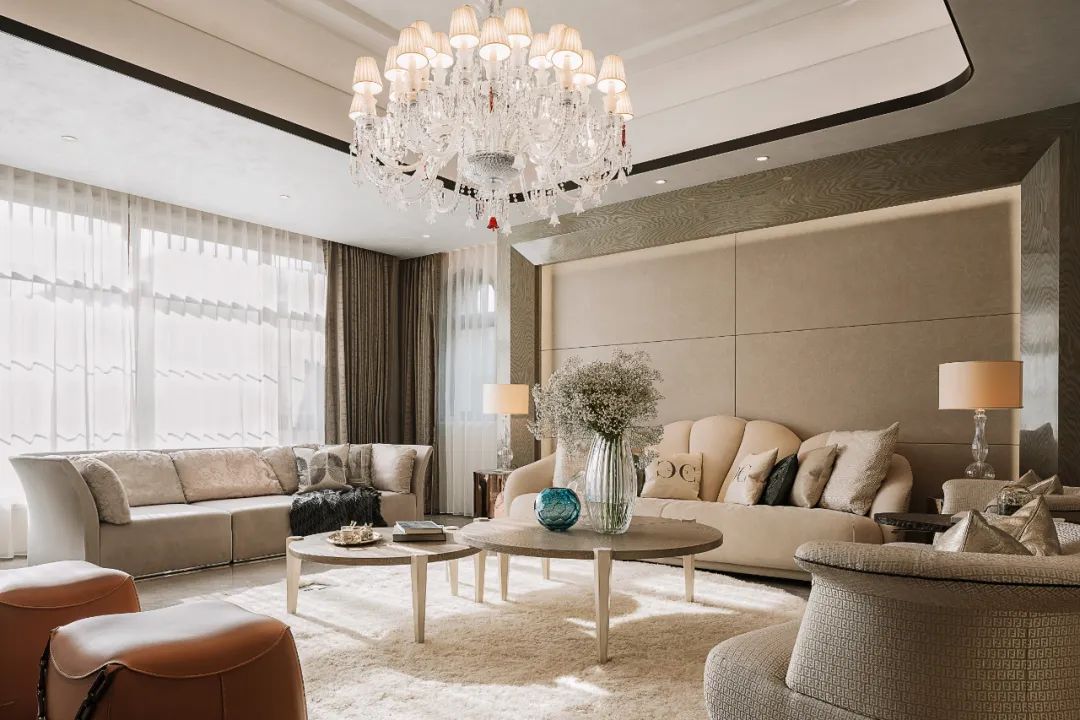 簡歐風(fēng)格家裝設(shè)計(jì)別墅裝修效果圖-客廳 簡歐風(fēng)格家裝設(shè)計(jì)別墅裝修效果圖-客廳