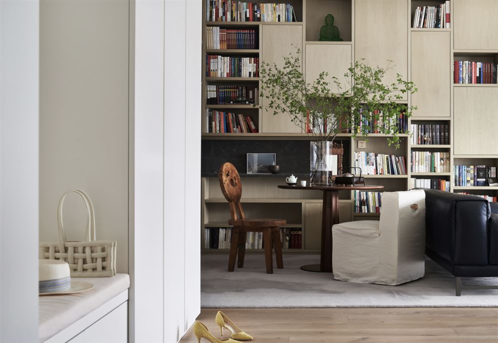 江門市文昌花園現(xiàn)代簡約風(fēng)格三居室裝修案例