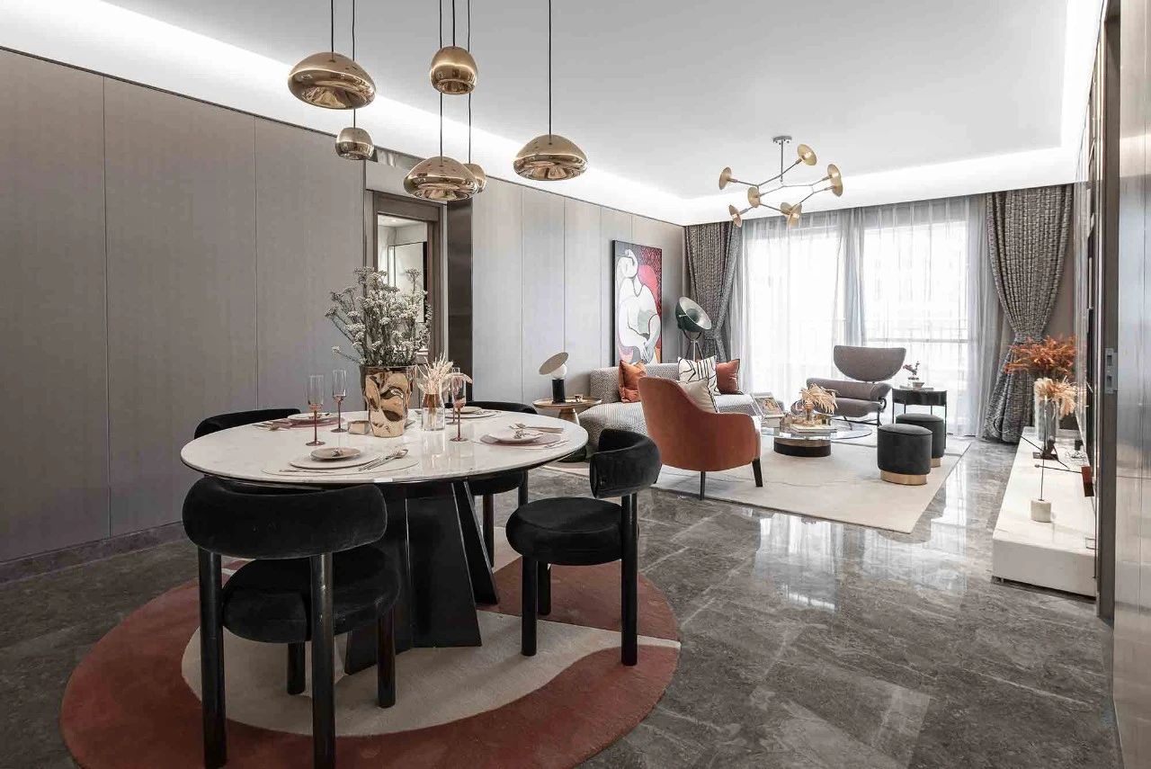 現(xiàn)代前衛(wèi)風(fēng)格室內(nèi)設(shè)計(jì)家裝案例-餐廳 現(xiàn)代前衛(wèi)風(fēng)格室內(nèi)設(shè)計(jì)家裝案例-餐廳