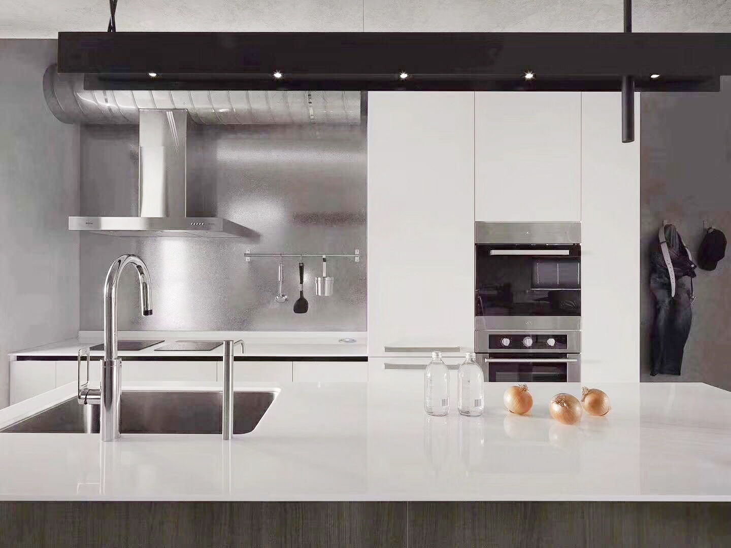 星星凱旋國際三居128平米簡(jiǎn)約現(xiàn)代風(fēng)格裝修案例-廚房