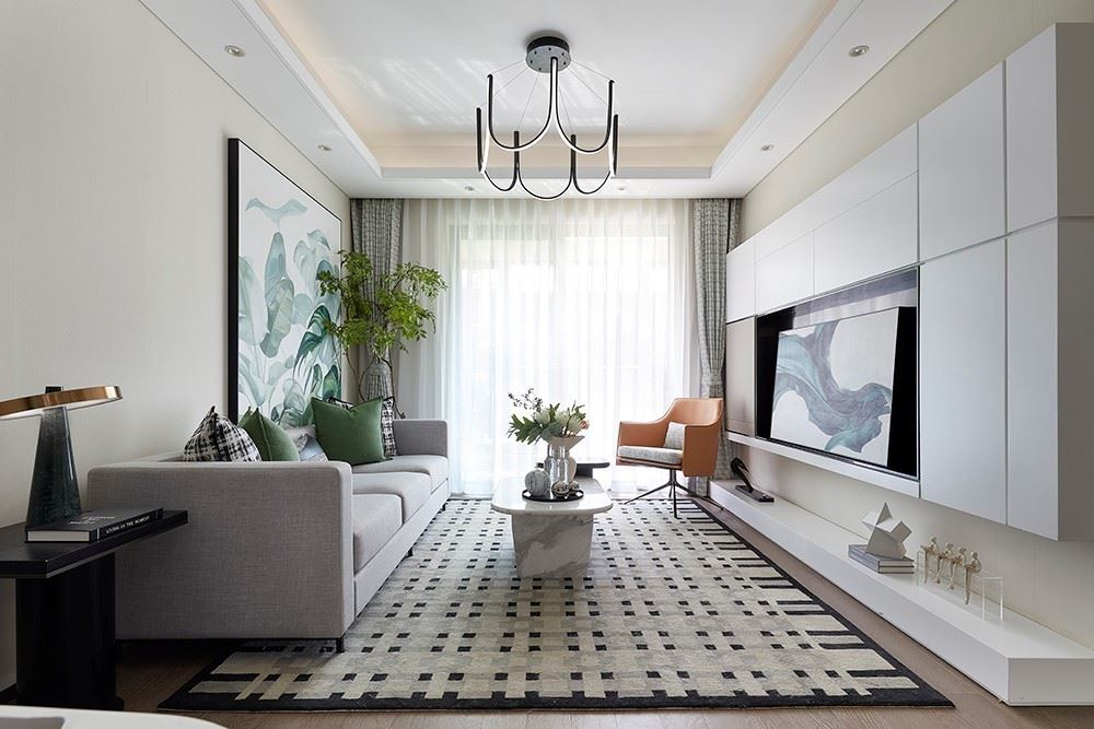 江門市東成家園北歐風(fēng)格三居室裝修案例