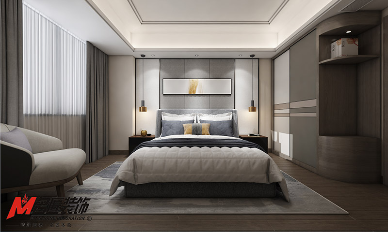 金城君悅四居236平米北歐風(fēng)格裝修案例-客房 金城君悅四居236平米北歐風(fēng)格裝修案例-客房