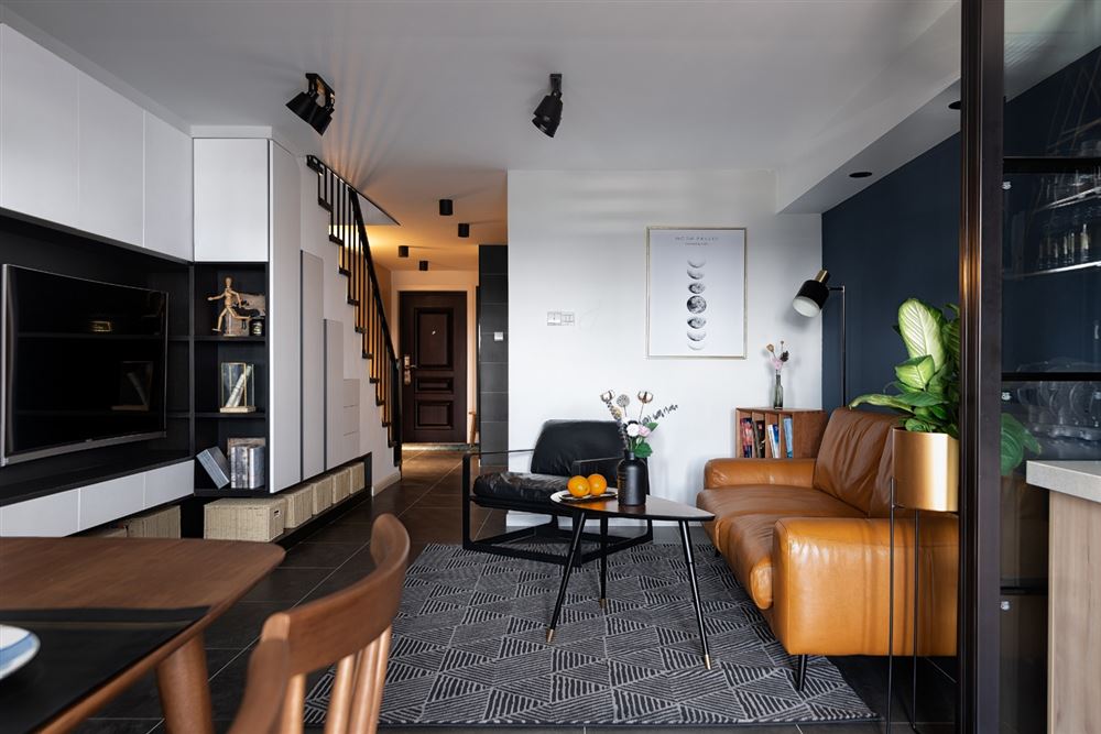 惠州市中信水岸城北歐風(fēng)格三居室裝修案例