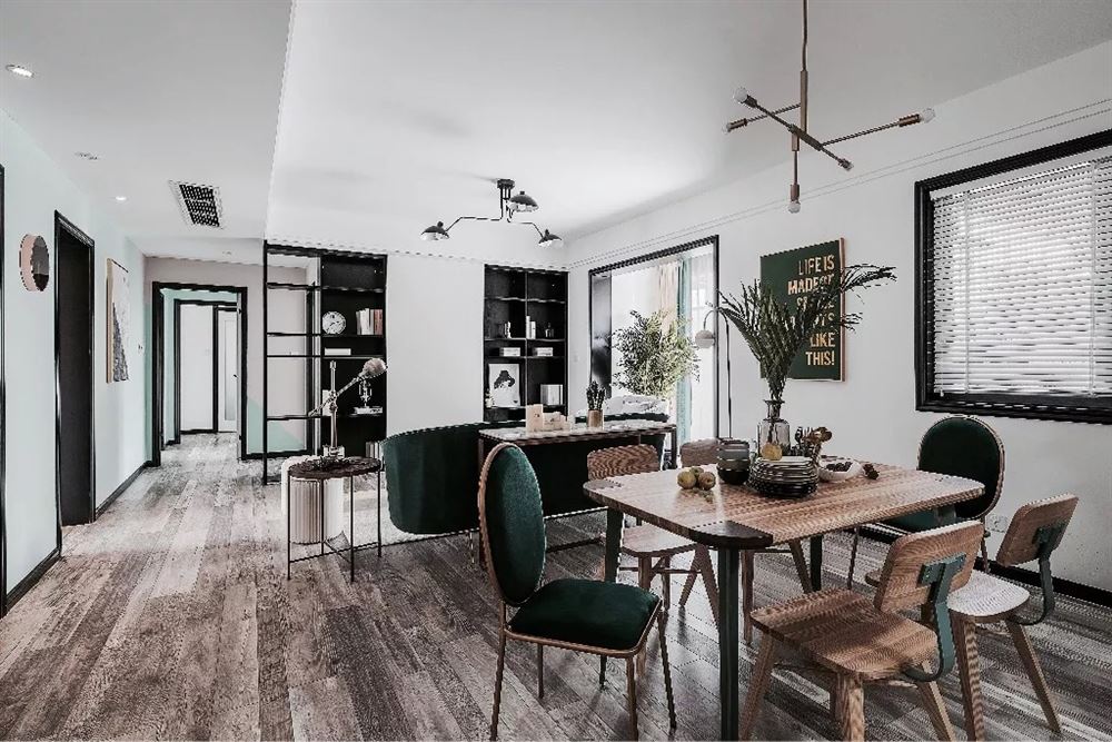 佛山市峰睿公館北歐風(fēng)格三居室裝修案例