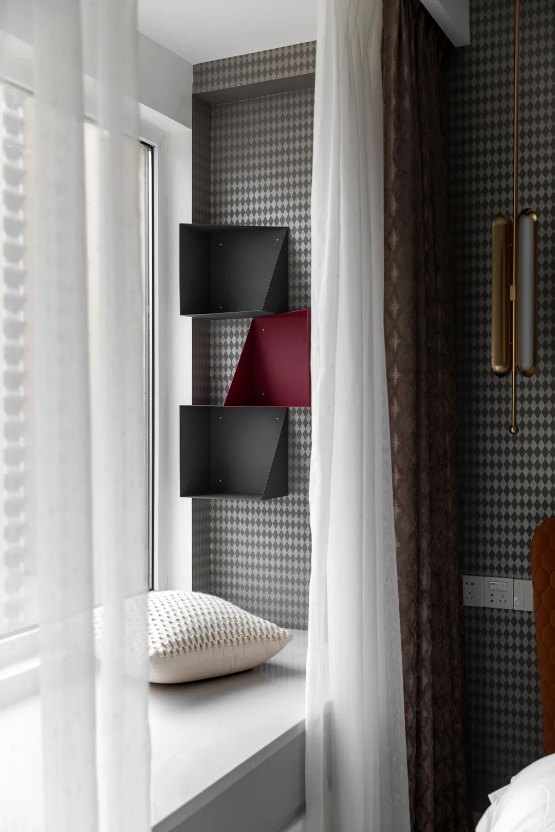 北歐風(fēng)格家裝設(shè)計(jì)室內(nèi)裝修效果圖-臥室飄窗 北歐風(fēng)格家裝設(shè)計(jì)室內(nèi)裝修效果圖-臥室飄窗