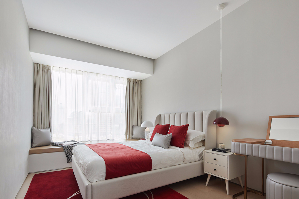 現(xiàn)代簡約風(fēng)格室內(nèi)家裝案例效果圖-次臥 現(xiàn)代簡約風(fēng)格室內(nèi)家裝案例效果圖-次臥