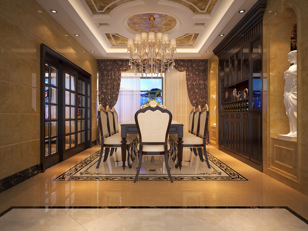 韶關(guān)市保利時(shí)光印象歐式風(fēng)格別墅裝修案例