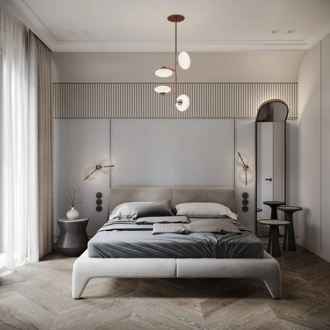 裝修案例現(xiàn)代簡約風(fēng)格室內(nèi)裝修效果圖-臥室 裝修案例現(xiàn)代簡約風(fēng)格室內(nèi)裝修效果圖-臥室