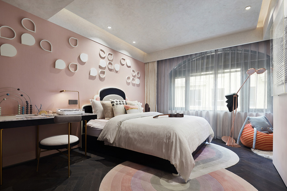 摩登前衛(wèi)風格別墅家裝案例效果圖-兒童房 摩登前衛(wèi)風格別墅家裝案例效果圖-兒童房