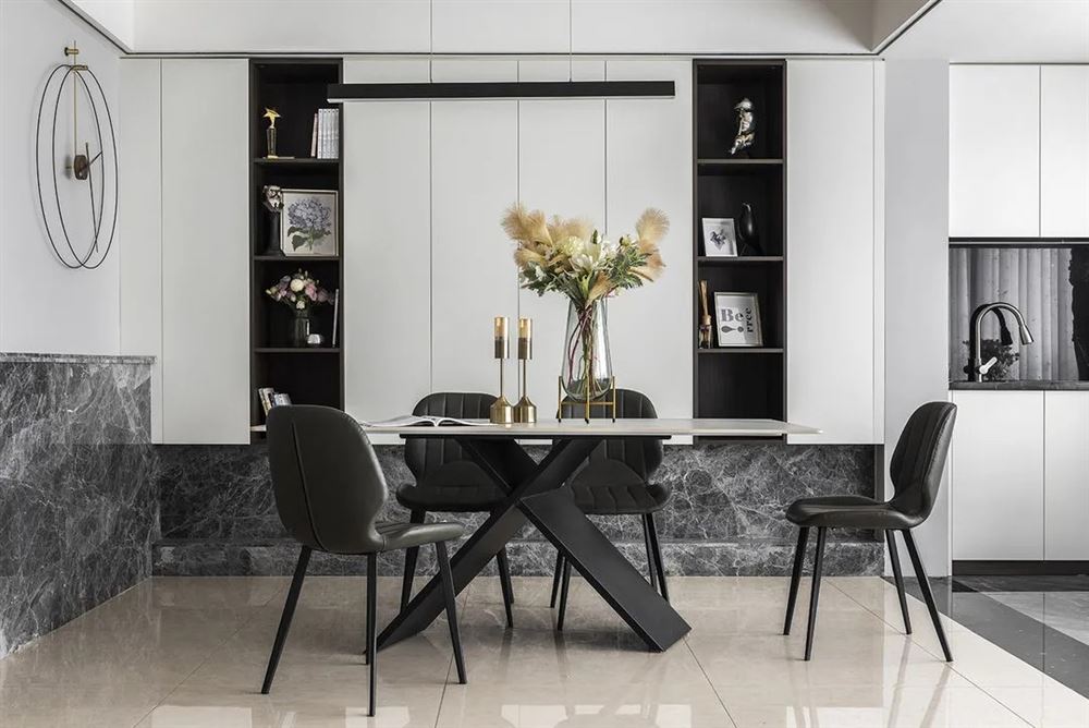 廣州市東方新世界現(xiàn)代簡約風格三居室裝修案例