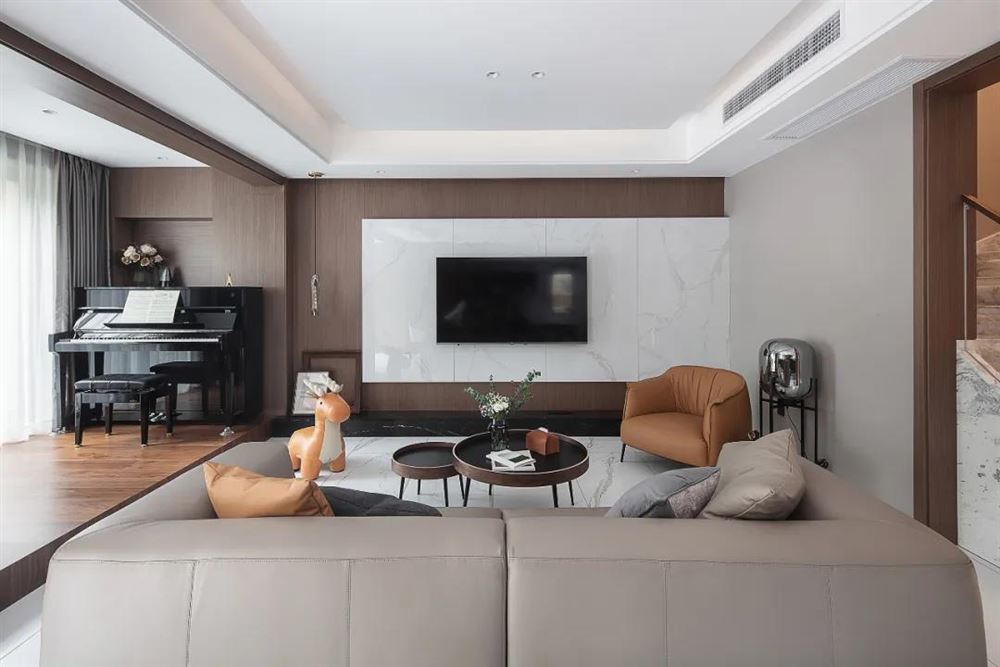 江門市美的公園天下現(xiàn)代簡約風(fēng)格三居室裝修案例