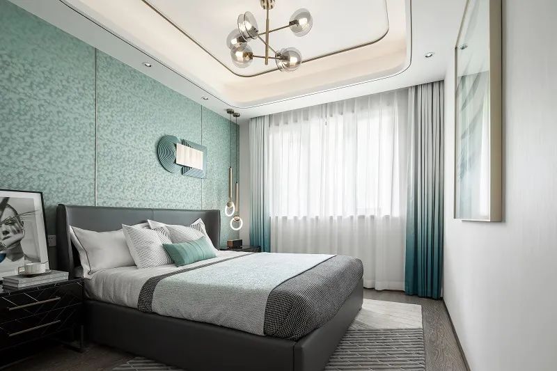 現(xiàn)代摩登風格室內(nèi)設計家裝案例-臥室 現(xiàn)代摩登風格室內(nèi)設計家裝案例-臥室