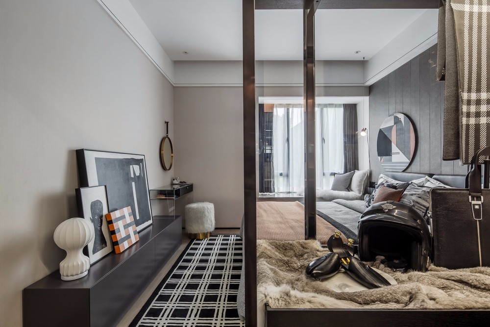 現(xiàn)代簡約風(fēng)格室內(nèi)家裝案例效果圖-臥室 現(xiàn)代簡約風(fēng)格室內(nèi)家裝案例效果圖-臥室