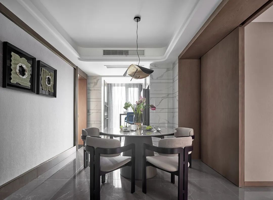 新中式風(fēng)格室內(nèi)設(shè)計家裝案例-餐廳 新中式風(fēng)格室內(nèi)設(shè)計家裝案例-餐廳