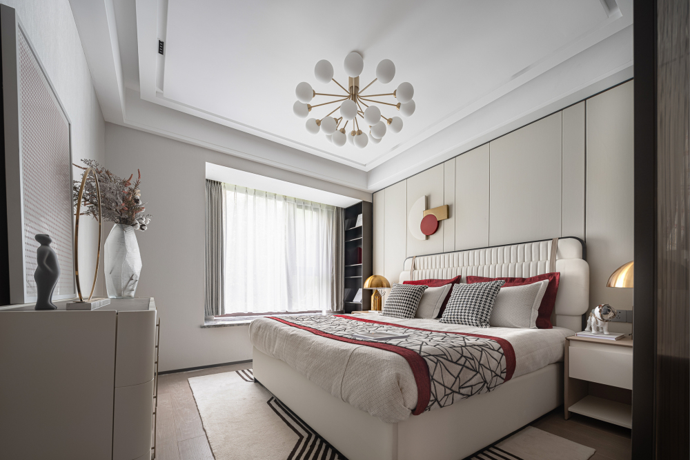 現(xiàn)代前衛(wèi)風(fēng)格室內(nèi)設(shè)計(jì)家裝案例-主臥 現(xiàn)代前衛(wèi)風(fēng)格室內(nèi)設(shè)計(jì)家裝案例-主臥