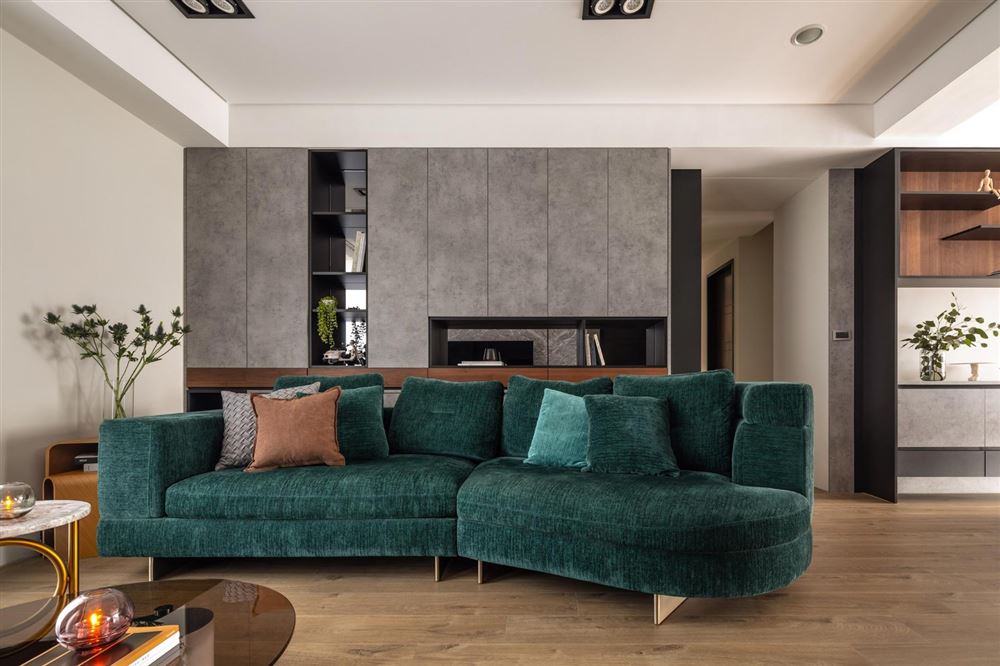 廣州市濱江西路小區(qū)現(xiàn)代簡(jiǎn)約風(fēng)格三居室裝修案例