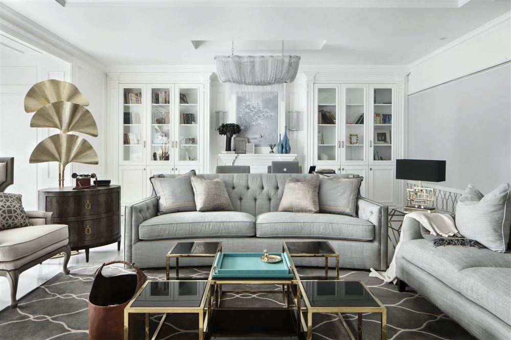 湛江市沿江壹號歐式風(fēng)格四居室裝修案例