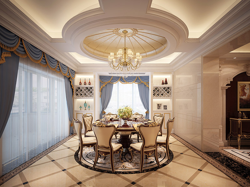 潮州市紅光金陵園輕奢風(fēng)格別墅裝修案例