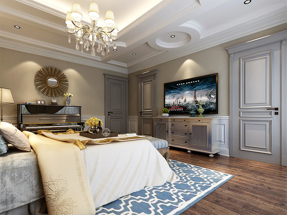 裝修案例經(jīng)典美式風(fēng)格別墅裝修效果圖-公主房 裝修案例經(jīng)典美式風(fēng)格別墅裝修效果圖-公主房