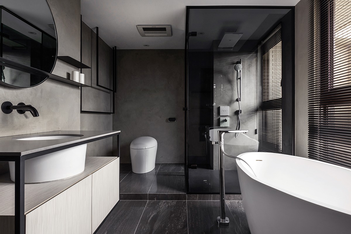 工業(yè)風(fēng)風(fēng)格家裝設(shè)計室內(nèi)裝修效果圖-衛(wèi)生間 工業(yè)風(fēng)風(fēng)格家裝設(shè)計室內(nèi)裝修效果圖-衛(wèi)生間