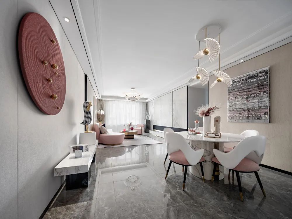 現(xiàn)代時尚風(fēng)格室內(nèi)家裝案例效果圖-客餐廳 現(xiàn)代時尚風(fēng)格室內(nèi)家裝案例效果圖-客餐廳