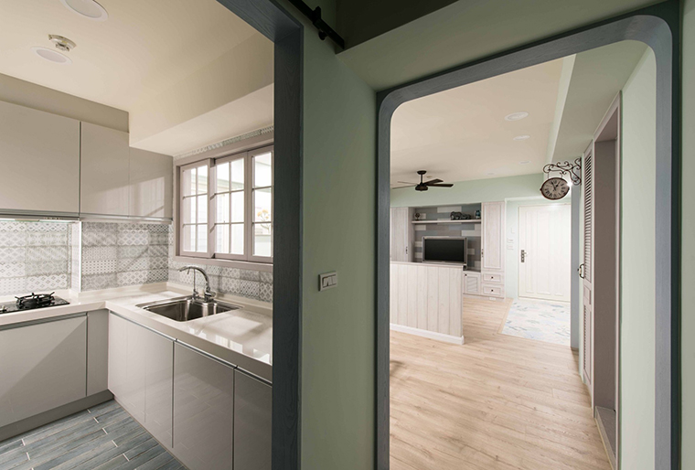 法式鄉(xiāng)村風(fēng)格家裝設(shè)計室內(nèi)裝修效果圖-廚房 法式鄉(xiāng)村風(fēng)格家裝設(shè)計室內(nèi)裝修效果圖-廚房