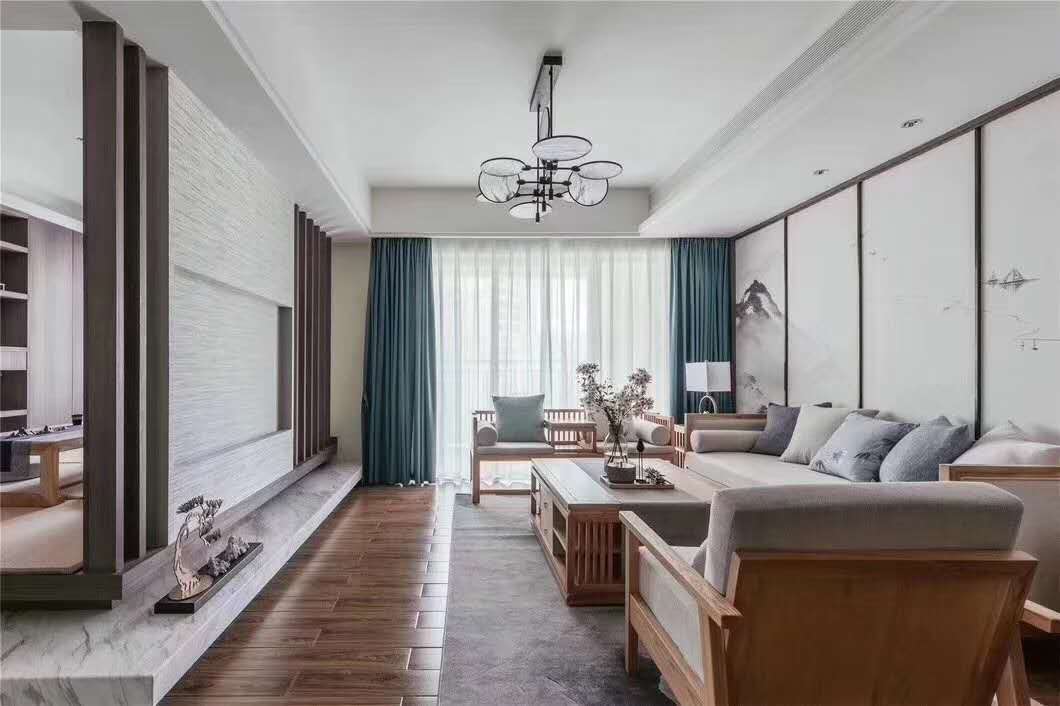 佛山市恒大·酈湖城現(xiàn)代簡約風(fēng)格三居室裝修案例