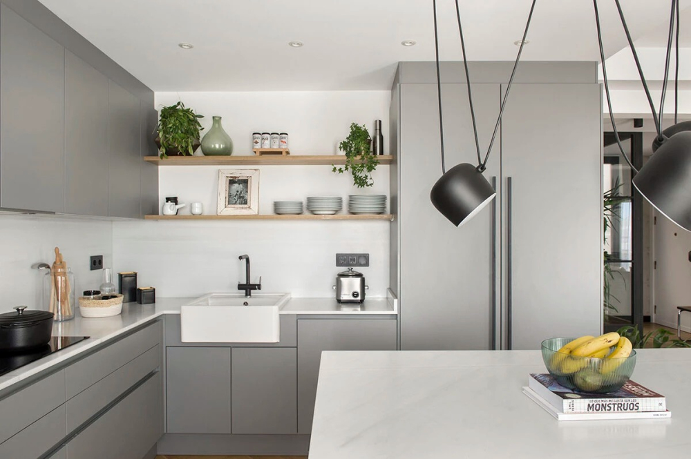 簡約高級灰風格室內(nèi)設計家裝案例-廚房 簡約高級灰風格室內(nèi)設計家裝案例-廚房