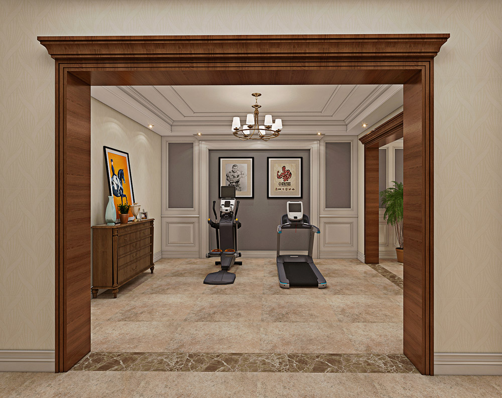 包頭小白河別墅320平米簡美風格裝修案例-休閑娛樂室 包頭小白河別墅320平米簡美風格裝修案例-休閑娛樂室