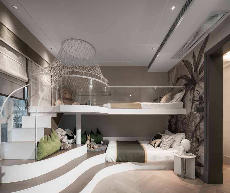 歐式輕奢風(fēng)格家裝設(shè)計室內(nèi)裝修效果圖-兒童房 歐式輕奢風(fēng)格家裝設(shè)計室內(nèi)裝修效果圖-兒童房