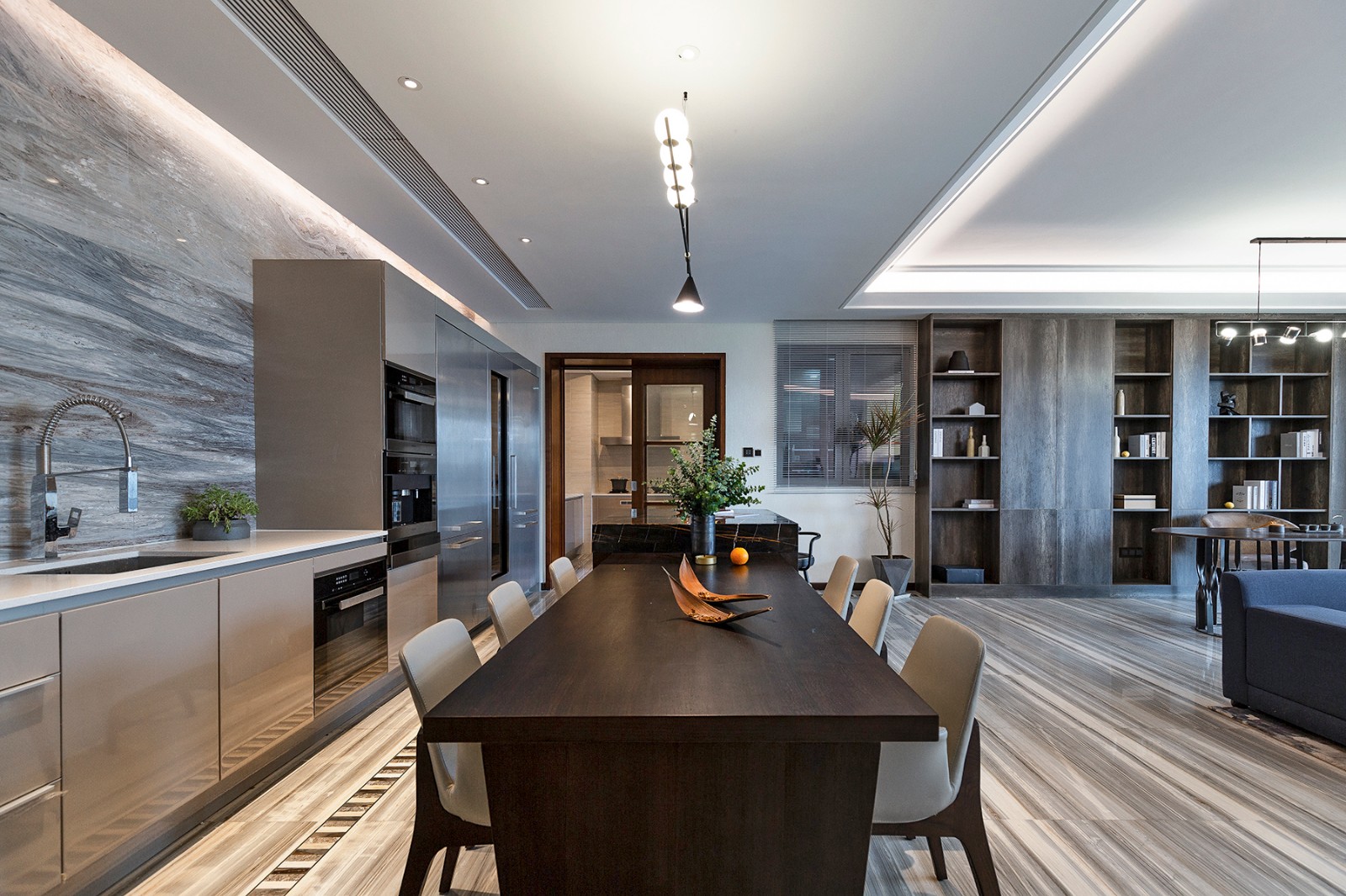 現(xiàn)代簡約室內裝修-餐廚廳