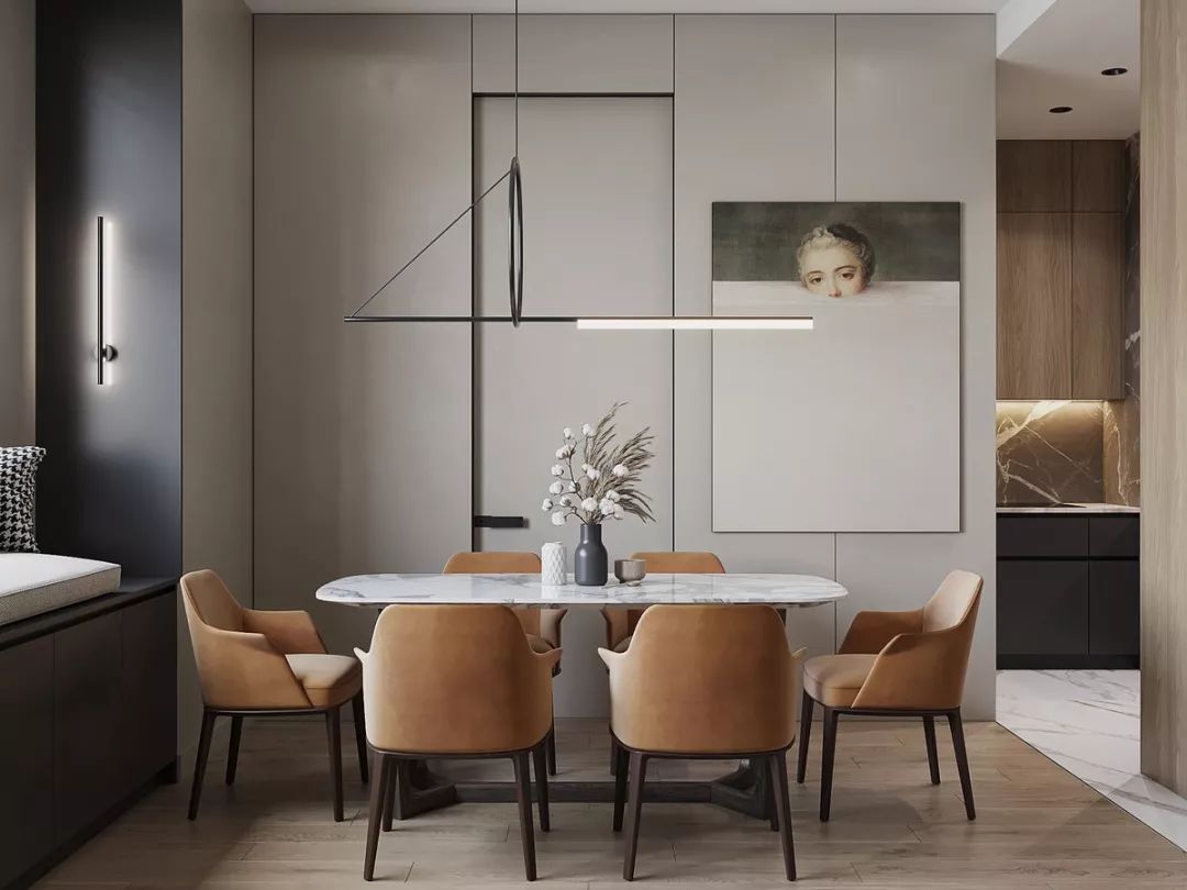 裝修公司現(xiàn)代輕奢風格室內(nèi)裝修效果圖-餐廳 裝修公司現(xiàn)代輕奢風格室內(nèi)裝修效果圖-餐廳