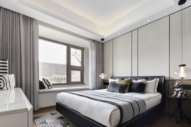 現(xiàn)代前衛(wèi)風(fēng)格室內(nèi)設(shè)計(jì)家裝案例-臥室 現(xiàn)代前衛(wèi)風(fēng)格室內(nèi)設(shè)計(jì)家裝案例-臥室