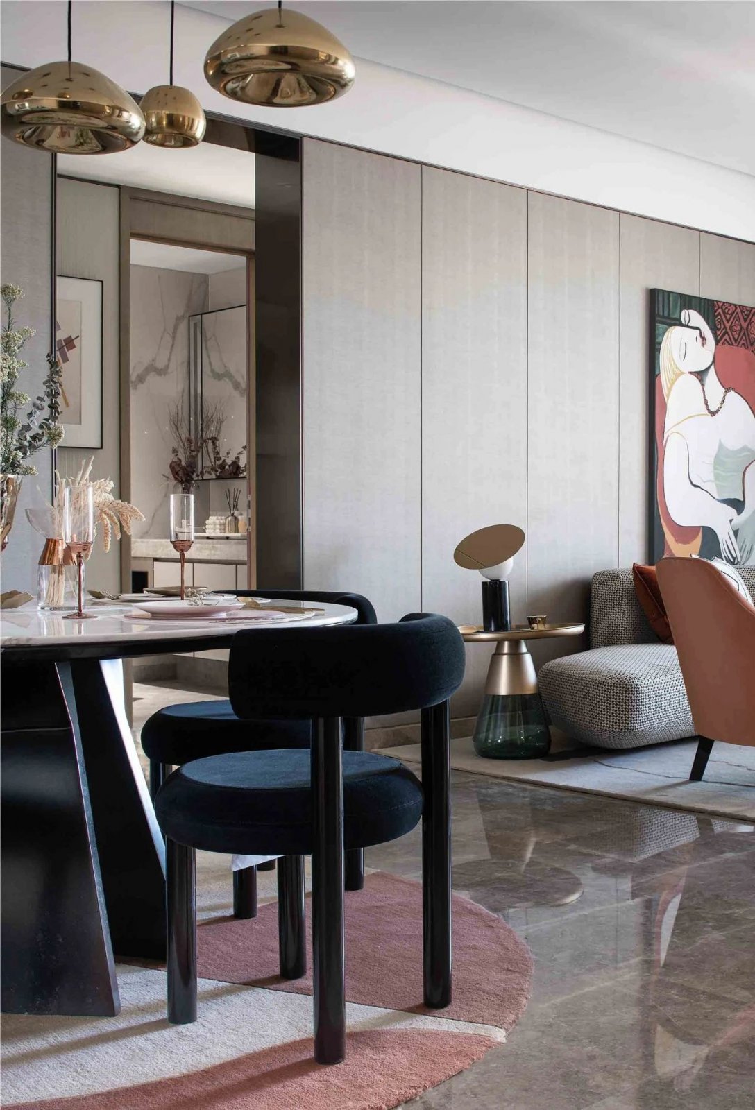 現(xiàn)代前衛(wèi)風(fēng)格室內(nèi)設(shè)計(jì)家裝案例-餐廳裝飾 現(xiàn)代前衛(wèi)風(fēng)格室內(nèi)設(shè)計(jì)家裝案例-餐廳裝飾