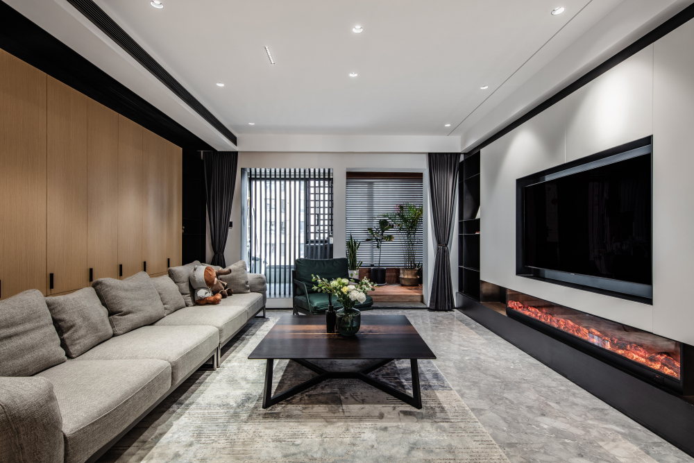 現(xiàn)代簡約風(fēng)格室內(nèi)設(shè)計家裝案例-客廳 現(xiàn)代簡約風(fēng)格室內(nèi)設(shè)計家裝案例-客廳