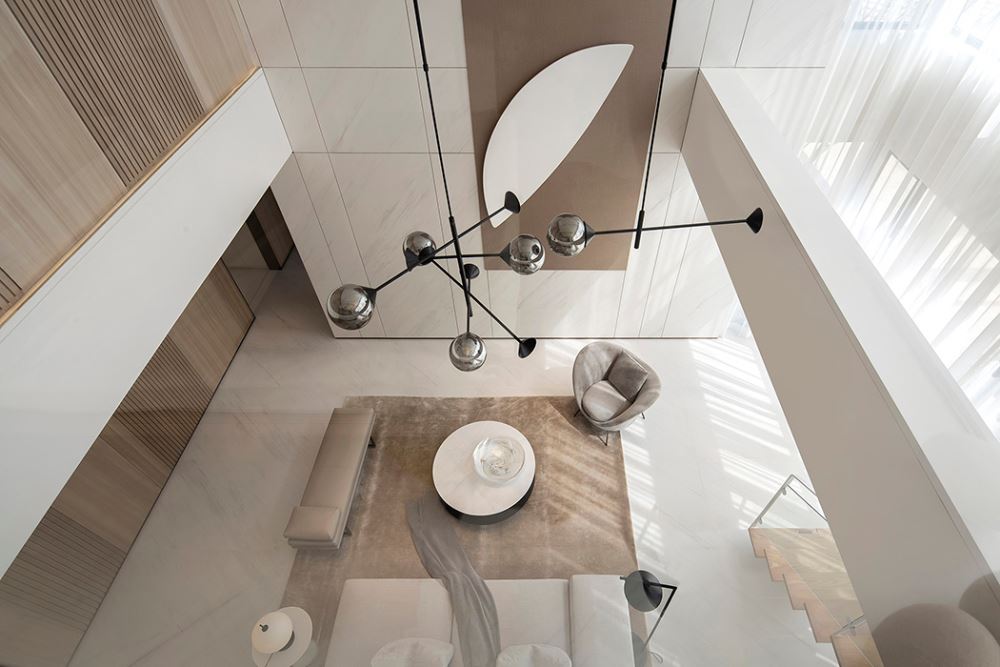 佛山市海倫堡菁華府輕奢風格復式裝修案例