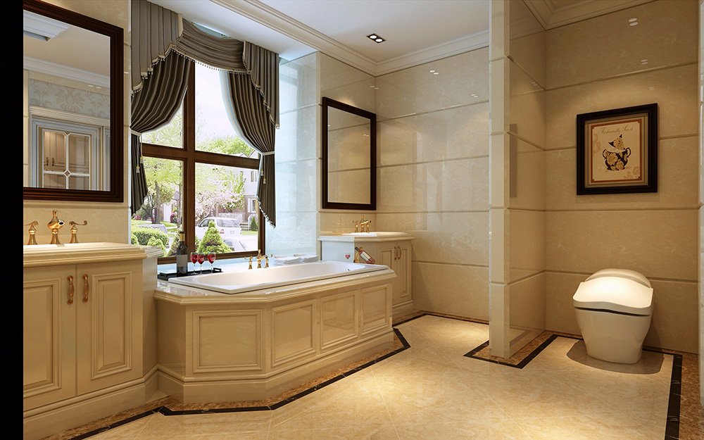 歐式風(fēng)格別墅裝修設(shè)計(jì)效果圖-龍光天瀛別墅430平米-別墅衛(wèi)生間裝修設(shè)計(jì) 歐式風(fēng)格別墅裝修設(shè)計(jì)效果圖-龍光天瀛別墅430平米-別墅衛(wèi)生間裝修設(shè)計(jì)
