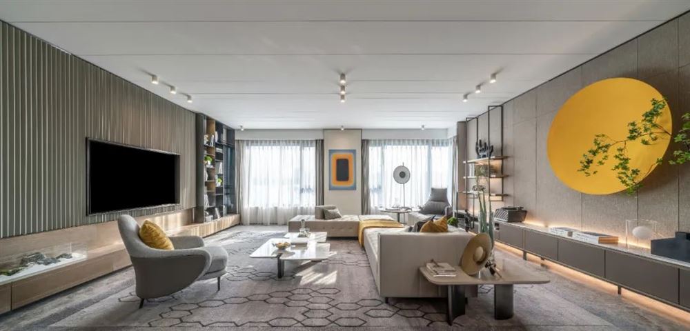 昭通市北部新洲現(xiàn)代簡(jiǎn)約風(fēng)格平層裝修案例