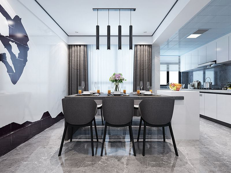 楚雄彝族自治州畜牧局住宿區(qū)現(xiàn)代簡(jiǎn)約風(fēng)格三居室裝修案例