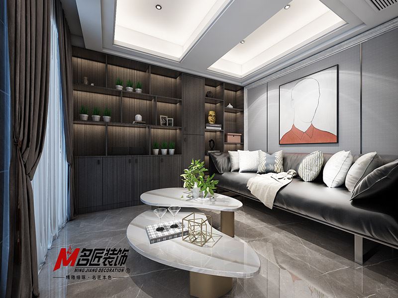 揭陽(yáng)市博雅苑C區(qū)北歐風(fēng)格四居室裝修案例