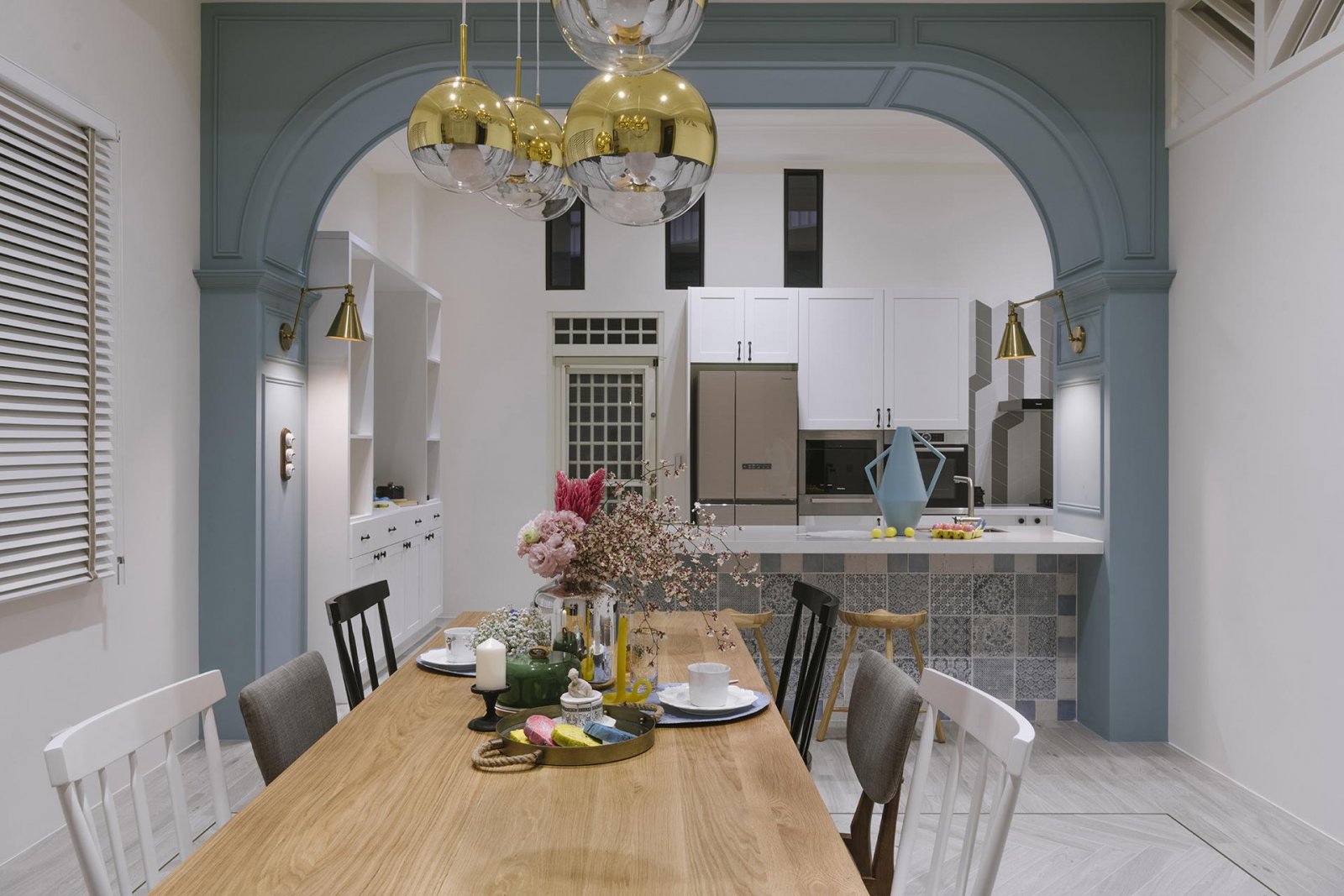 佛山裝修公司北歐風格室內(nèi)裝修效果圖-餐廚廳 佛山裝修公司北歐風格室內(nèi)裝修效果圖-餐廚廳