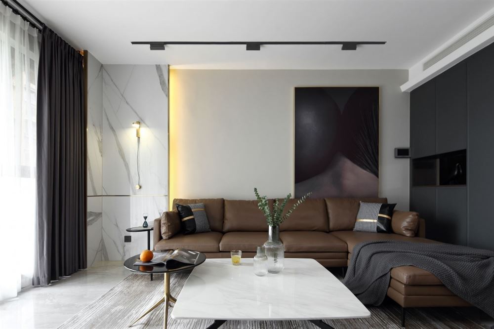 廣州市保利越秀天啟現(xiàn)代簡約風(fēng)格三居室裝修案例