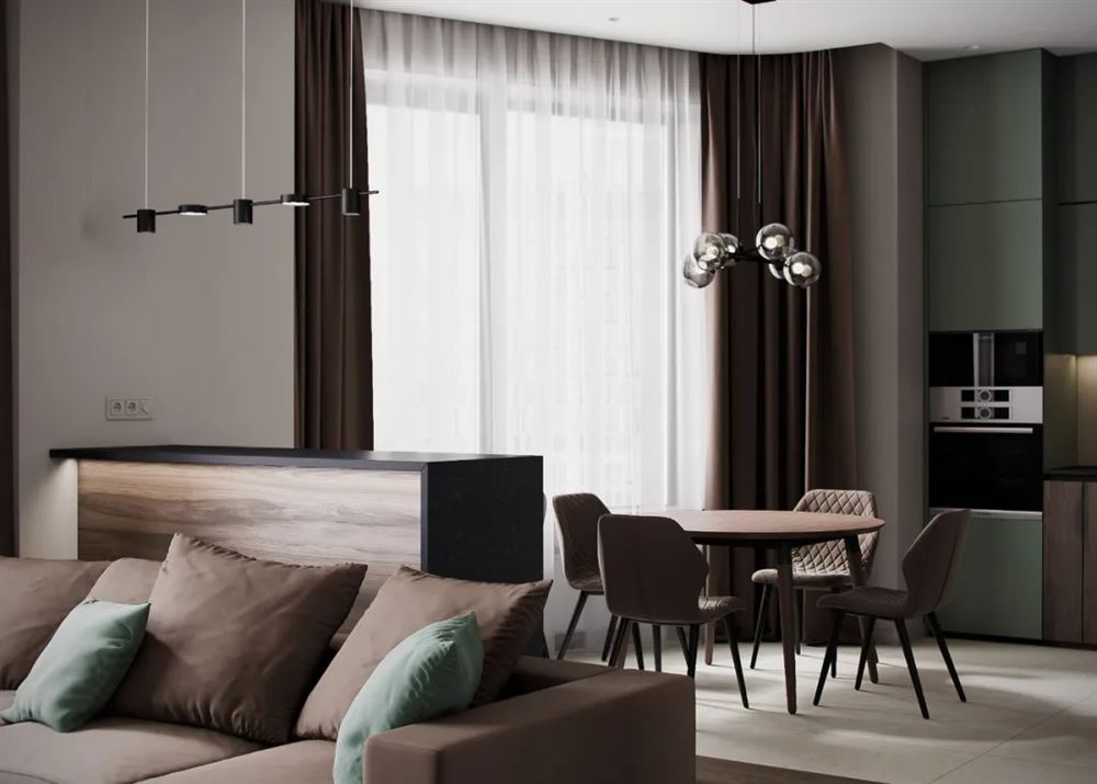 江門市明泰城現(xiàn)代簡約風(fēng)格三居室裝修案例