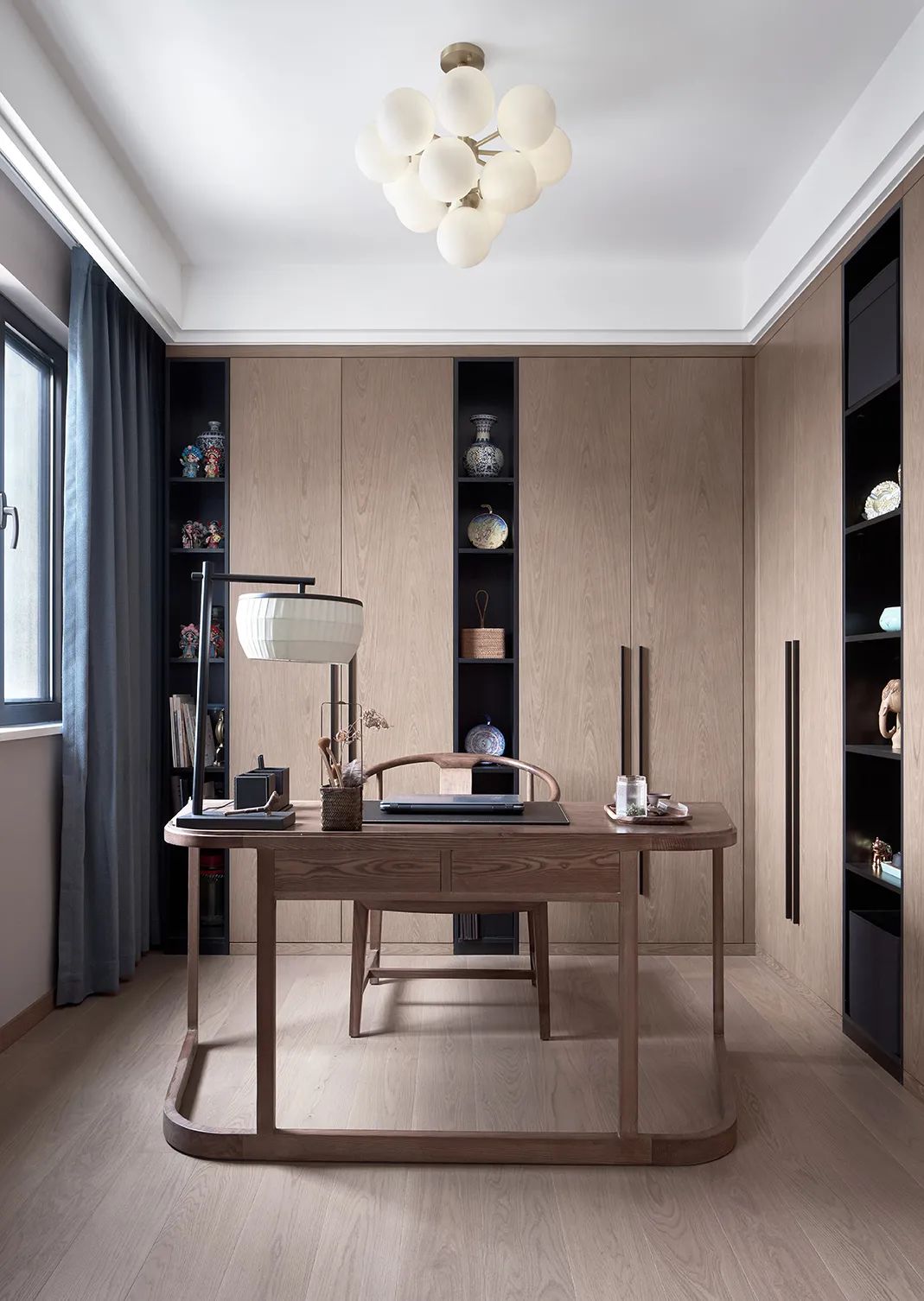 新中式風(fēng)格室內(nèi)設(shè)計家裝案例-書房 新中式風(fēng)格室內(nèi)設(shè)計家裝案例-書房