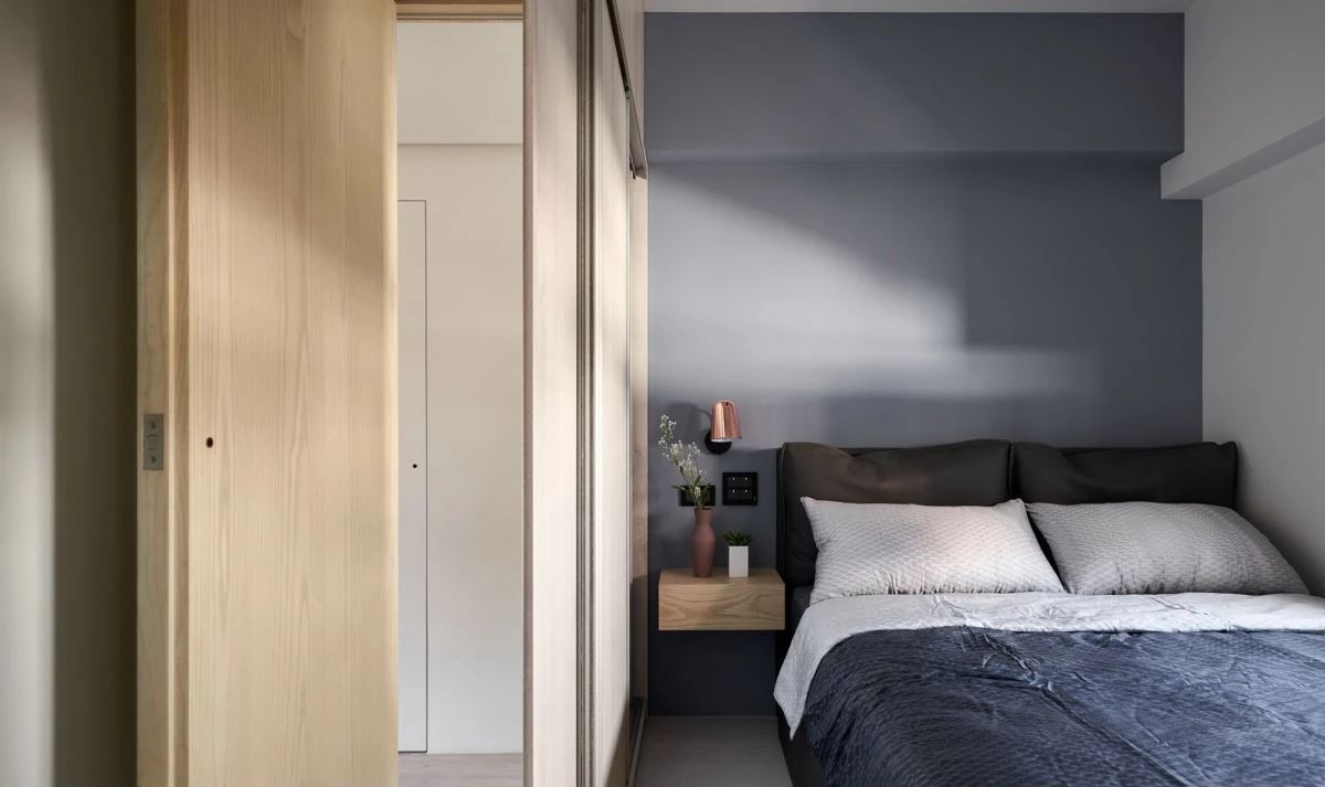 裝修案例現(xiàn)代極簡風格室內裝修效果圖-臥室 裝修案例現(xiàn)代極簡風格室內裝修效果圖-臥室