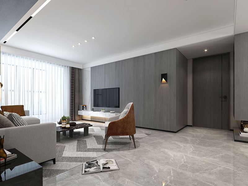 河源市堅(jiān)基美麗城現(xiàn)代簡(jiǎn)約風(fēng)格三居室裝修案例